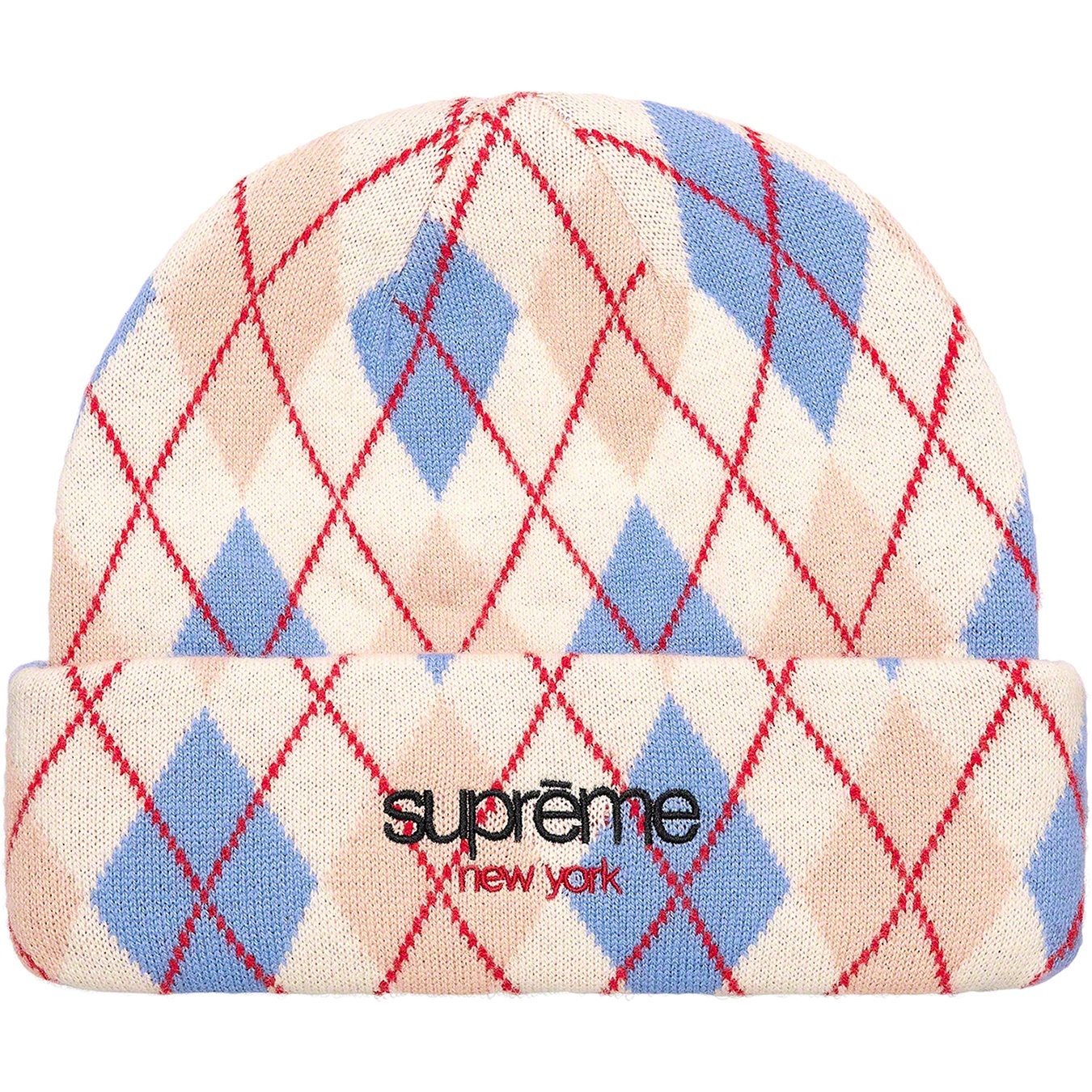 Argyle Cashmere Beanie view 4